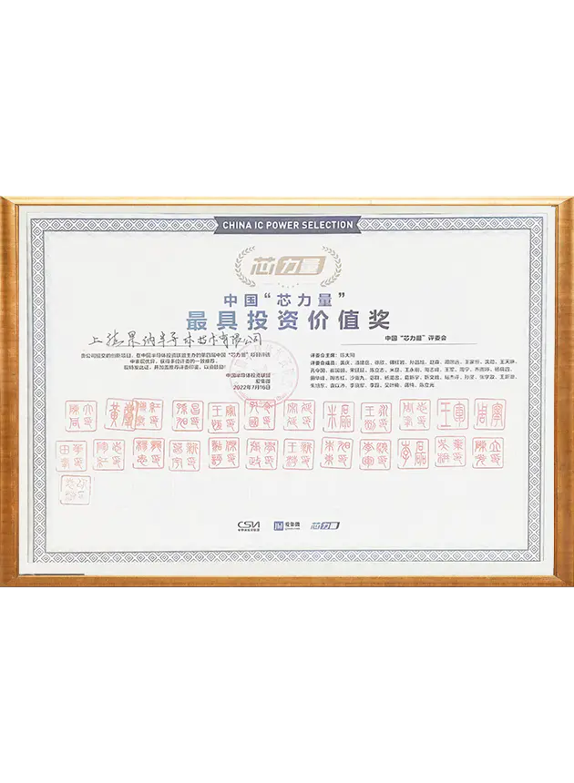 最具投资价值奖